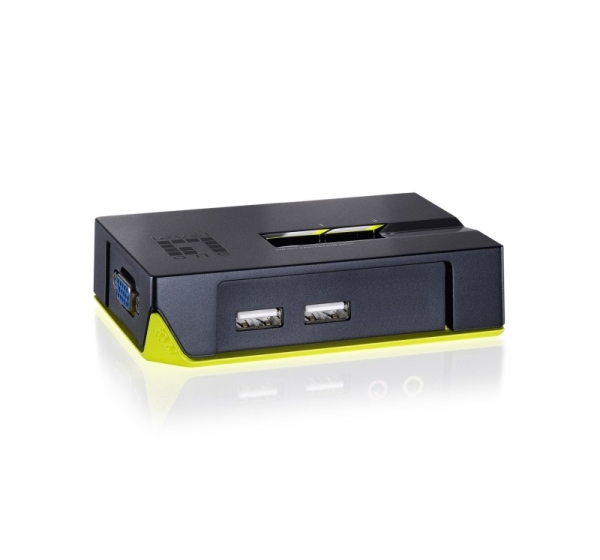 LevelOne 2-Port USB VGA KVM Switch