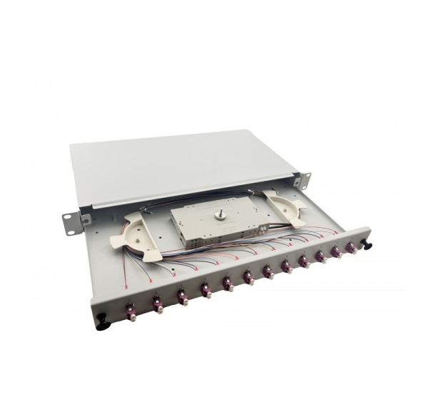 Helos 375558 rack cabinet 1U Grey