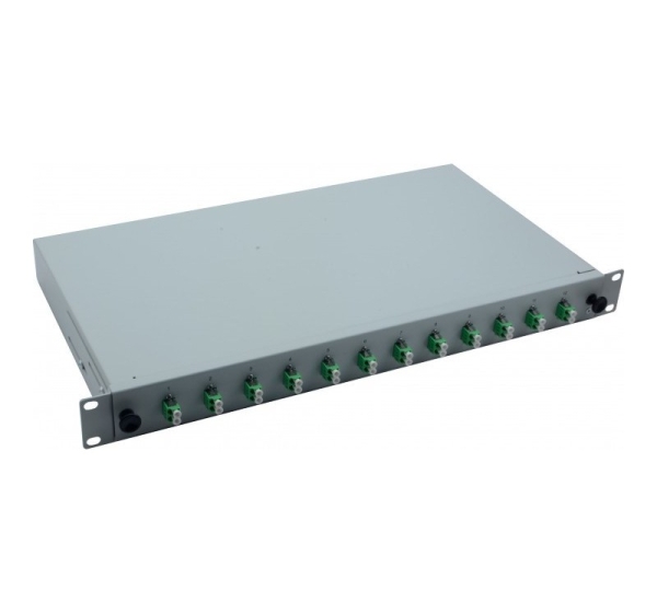 Helos 375552 rack cabinet 1U Grey