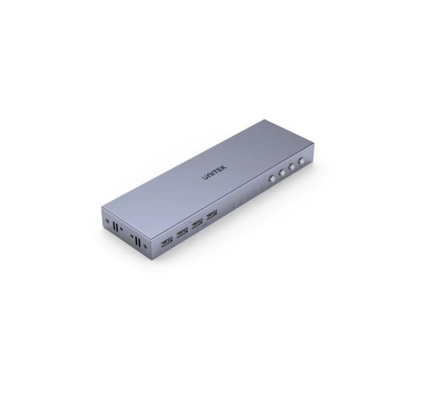 UNITEK V306A KVM switch Grey