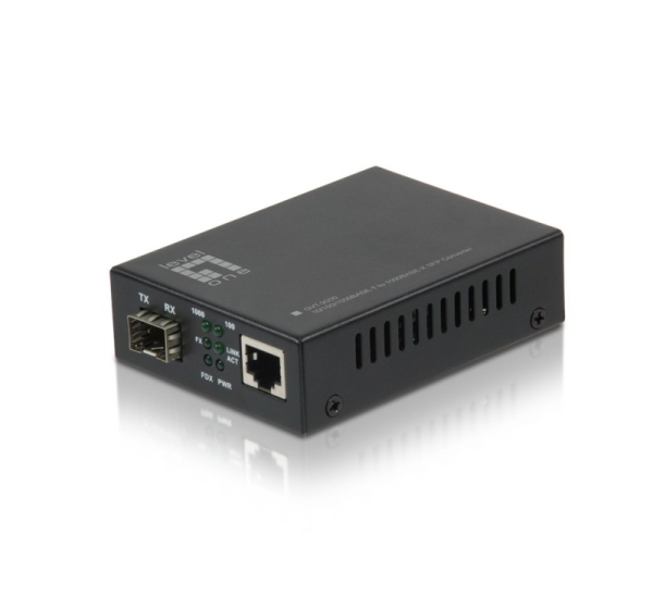 LevelOne RJ45 to SFP Gigabit Media Converter