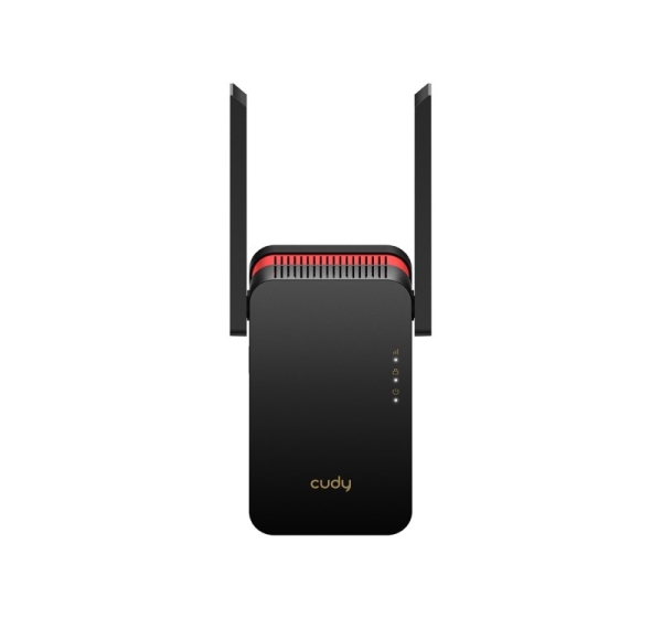 Cudy RE3000 network extender Network repeater Black, Red 10, 100, 1000 Mbit/s