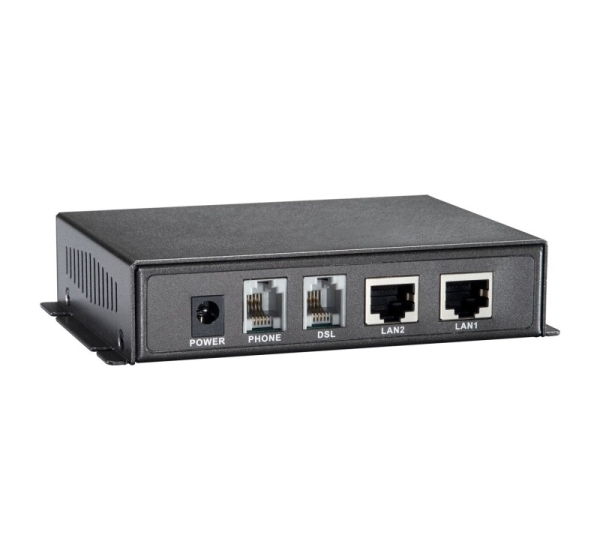 LevelOne VDS-1202 network media converter 100 Mbit/s Grey