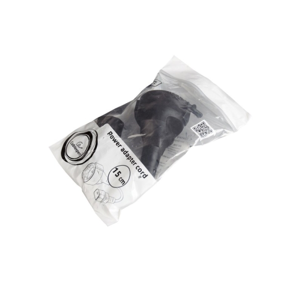 Gembird PC-SFC14M-01 power adapter IEC320 C14 -> SCHUKO (F) on a 15 cm cable