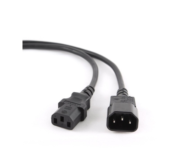 Gembird PC-189 power cable Black C14 coupler