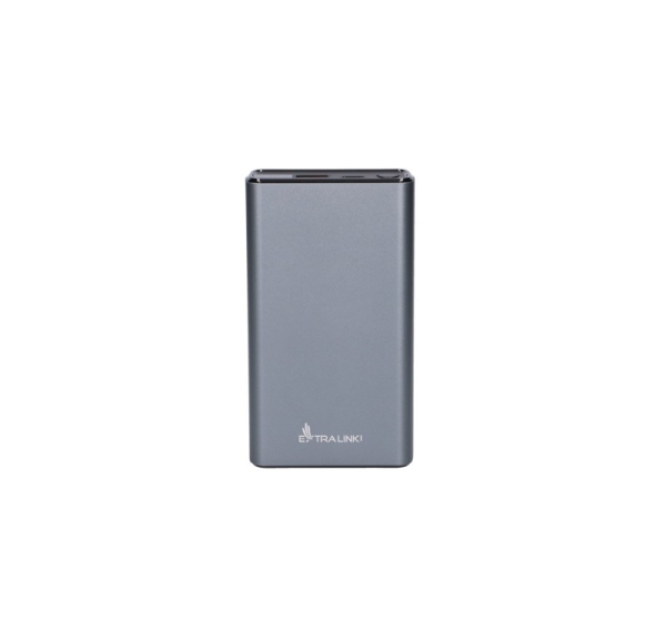 Extralink Powerbank EPB-126 20000mAh Silver Power bank, 45W PD, USB-C