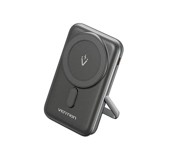 Vention 10000mAh 20W - magnetic power bank (black)