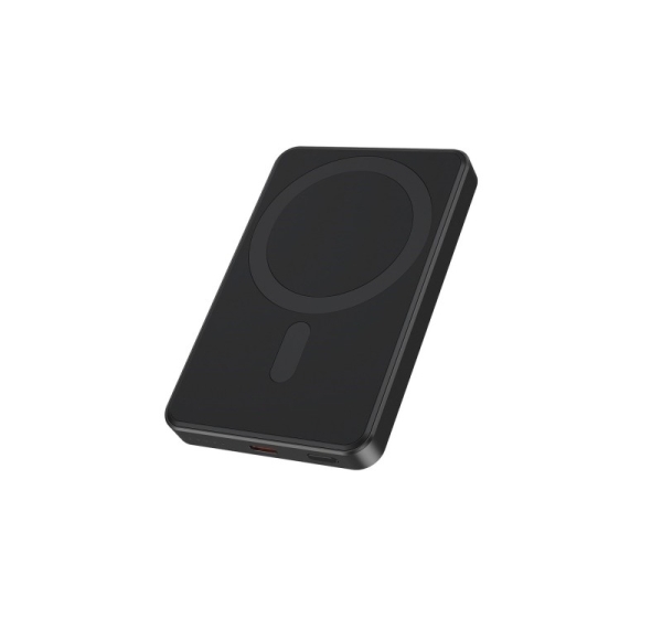 Gembird PB05-WPC15M-01 Magnetic wireless powerbank 15 W, 5000 mAh, black