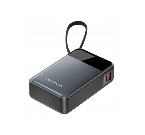 Vention 20000mAh 65W power bank with USB-C cable