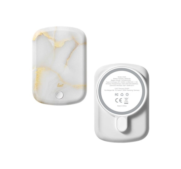 LAUT E33A 5000 mAh Wireless charging White
