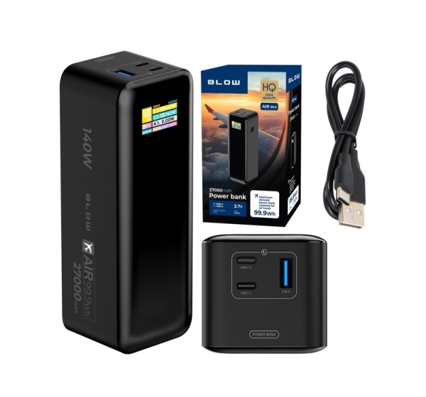 Power Bank 27000mAh PD 140W AIR99.9 LCD