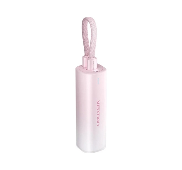 Powerbank Vention 20W USB-C Lightning 5000mAh PINK