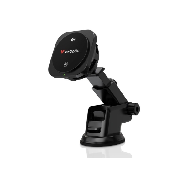 Verbatim Charge 'n' Drive Qi2 Magnetic Wireless Car Charger