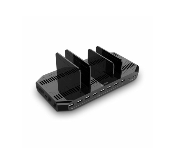 Lindy 120W 10 Port USB Charging Station