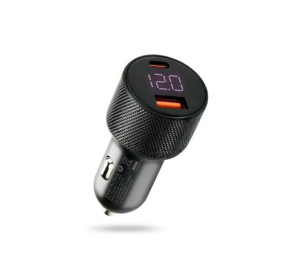 Car charger everActive CC-50Q USB QC3.0 + USB-C PD 75W