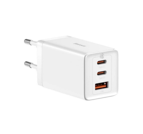 Baseus GaN5 Pro Universal White AC, USB Fast charging Indoor
