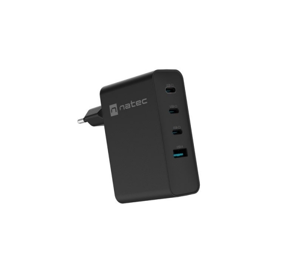 NATEC NUC-2234 mobile device charger Laptop, Smartphone Black AC Fast charging Indoor