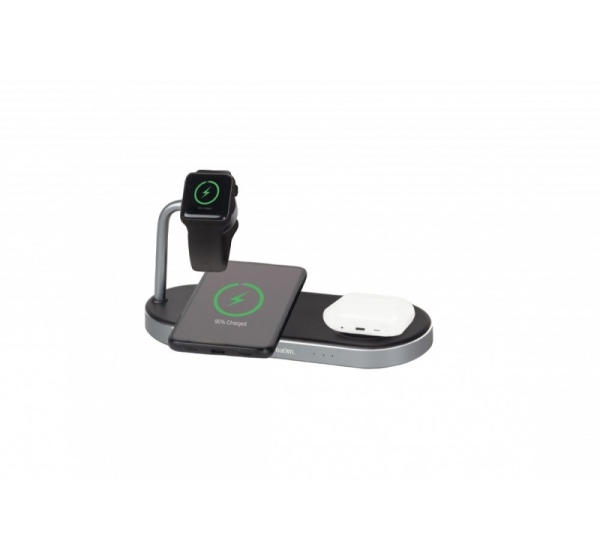 Verbatim WCS-03 Universal Black USB Wireless charging Fast charging Indoor