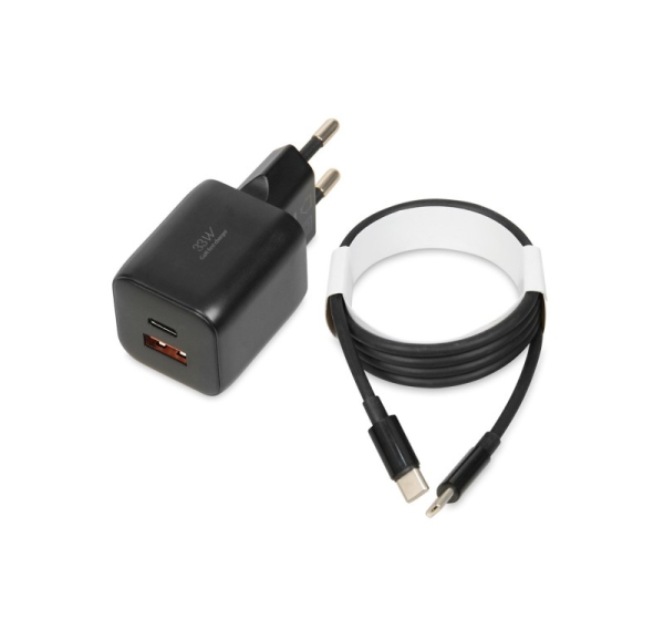 iBOX C-42 GaN PD33W Wall charger, Black