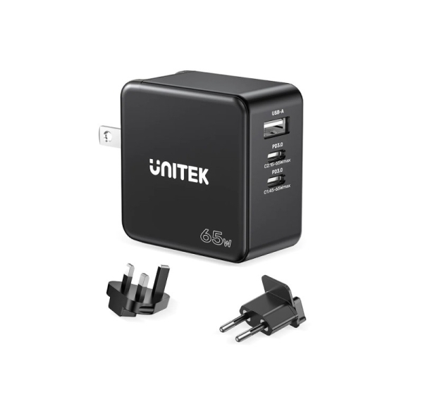 UNITEK P1117B mobile device charger Black