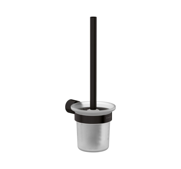 Wall-hung toilet brush