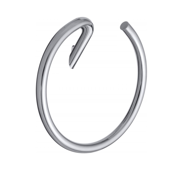 Wall towel rack - round