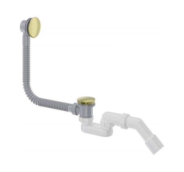 Click-clack bathtub siphon