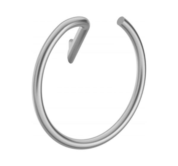 Wall towel rack - round