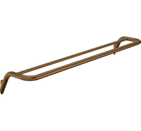 Double towel rack - wall