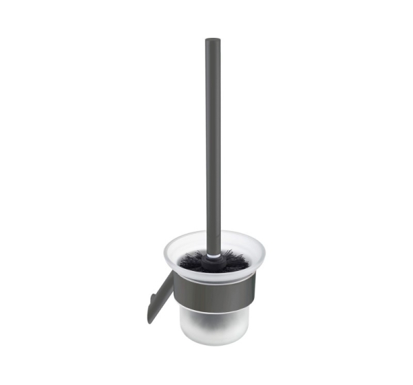 Wall-hung toilet brush