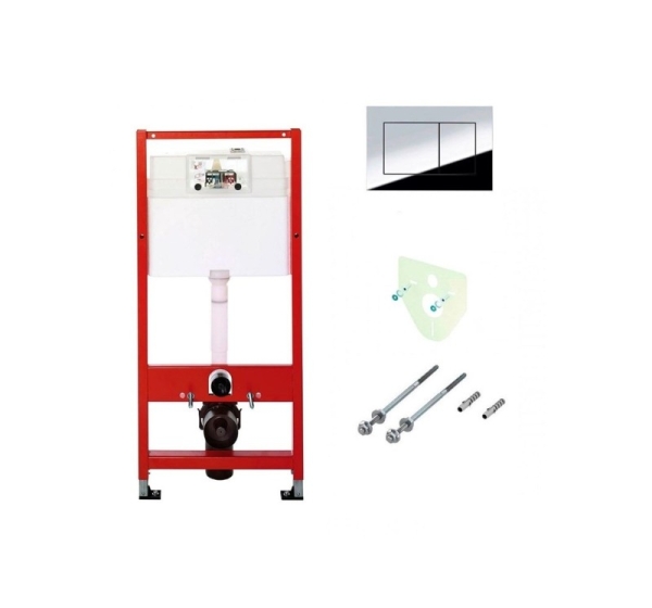 Tece frame 9400412 + button+kit+seal