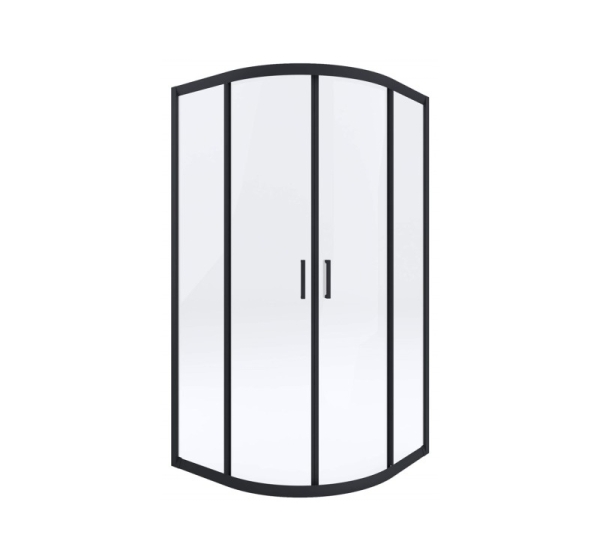 Semicircular shower enclosure 90x90 cm