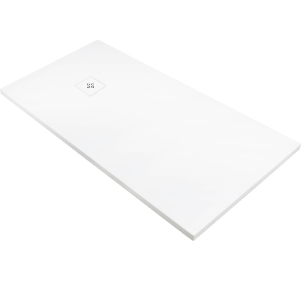 Rectangular acrylic shower tray 80x160 cm