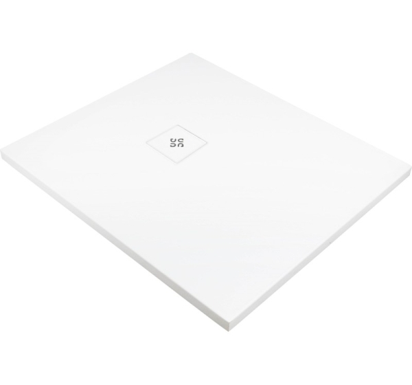 Acrylic rectangular shower tray 80x90 cm
