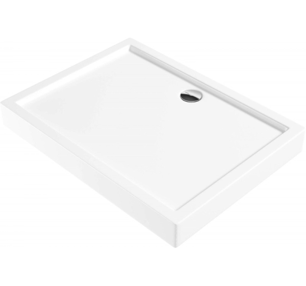 Rectangular acrylic shower tray 100x90 cm