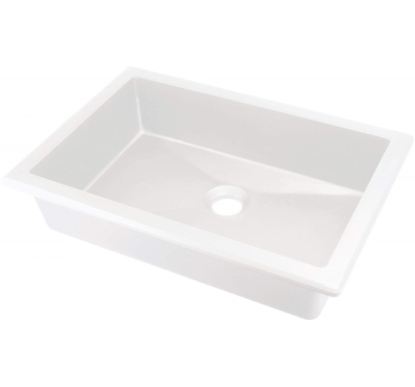 Granite undercounter/recessed washbasin
