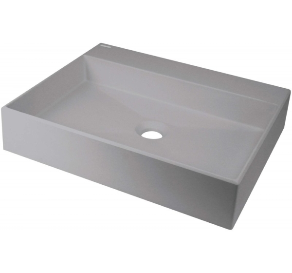 Granite countertop washbasin with space for a tap - 500x400 mm