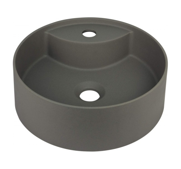 Granite countertop washbasin with space for a tap