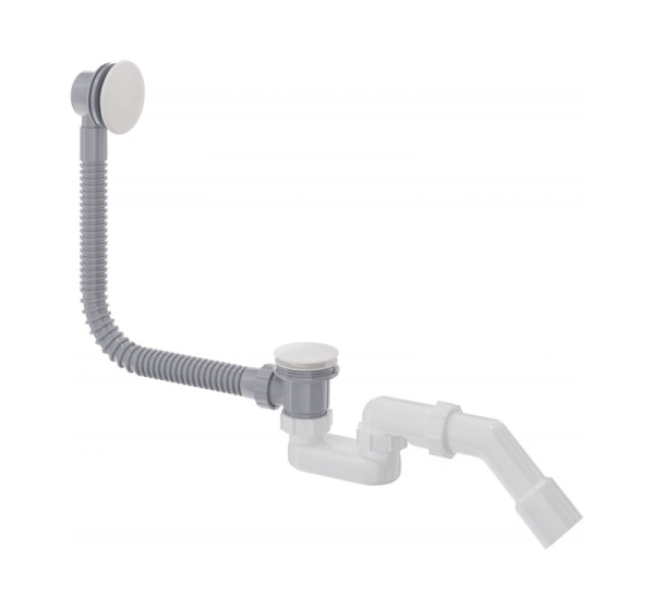 Click-clack bathtub siphon