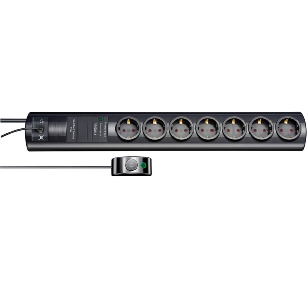 Brennenstuhl 1153300467 Black 7 AC outlet(s) 230 V 2 m