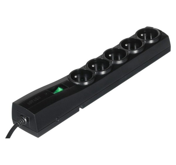 Ever CLASSIC 3m Black 5 AC outlet(s) 250 V