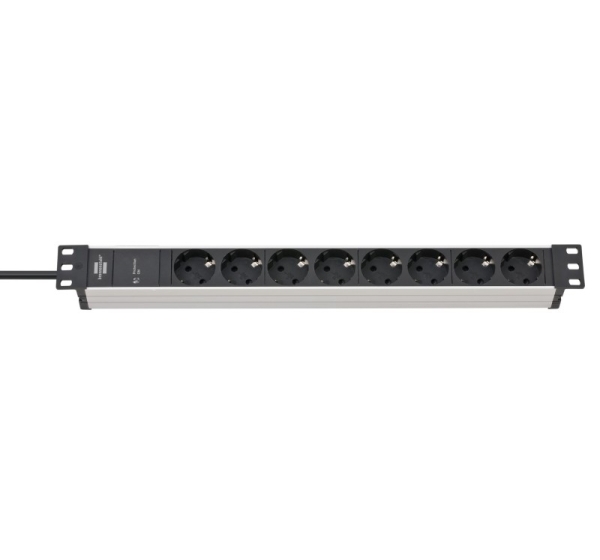Power strip Alu-Line SS 19.500A, 8-way