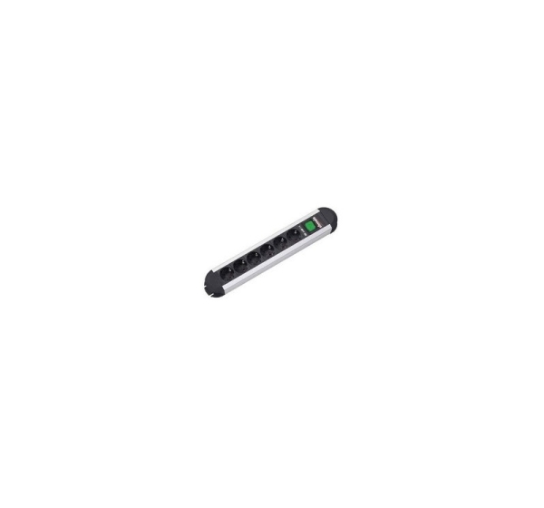 Bachmann PRIMO power extension 1.75 m 6 AC outlet(s) Black, Grey