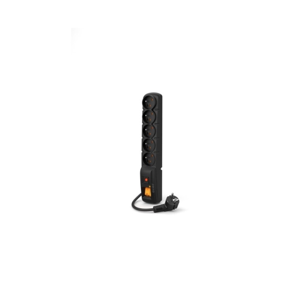 ACAR F5 Black 5 AC outlet(s) 230 V 1.5 m