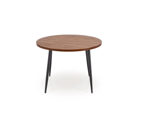 TABLE DINING BROWN 105X105X75