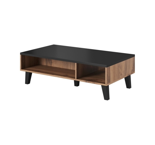 Cama LOTTA 110 coffee table wotan oak/mat black