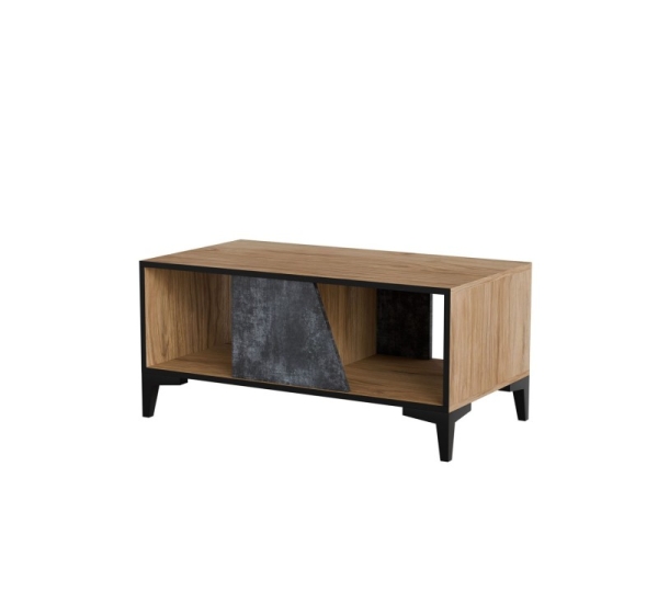 Cama Coffee table/latrine OVO 90x50xH39 oak/concrete