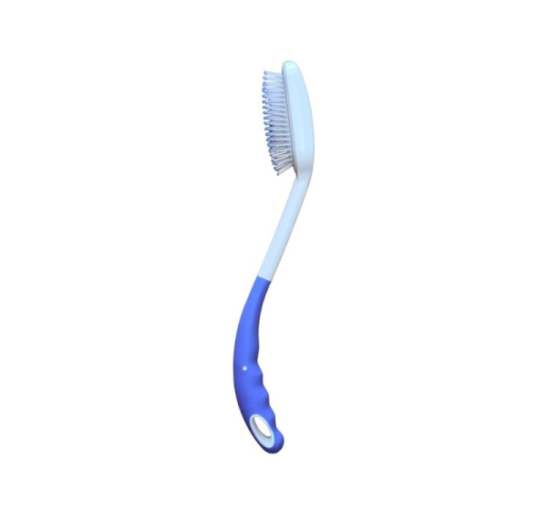 Hairbrush with long handle
