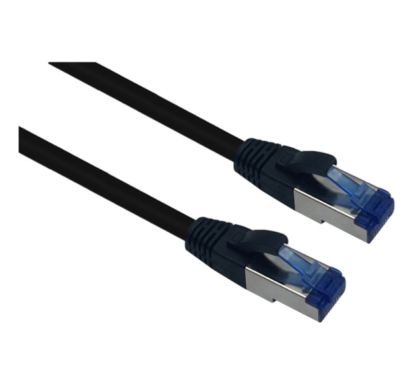 Helos 205592 networking cable Black 75 m Cat6a S/FTP (S-STP)