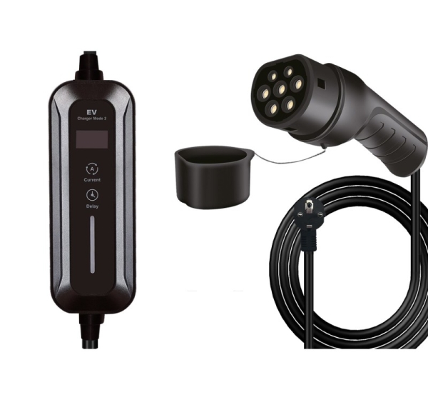 Helos E-Car Charger Type 2 to Schuko TUEV 16A